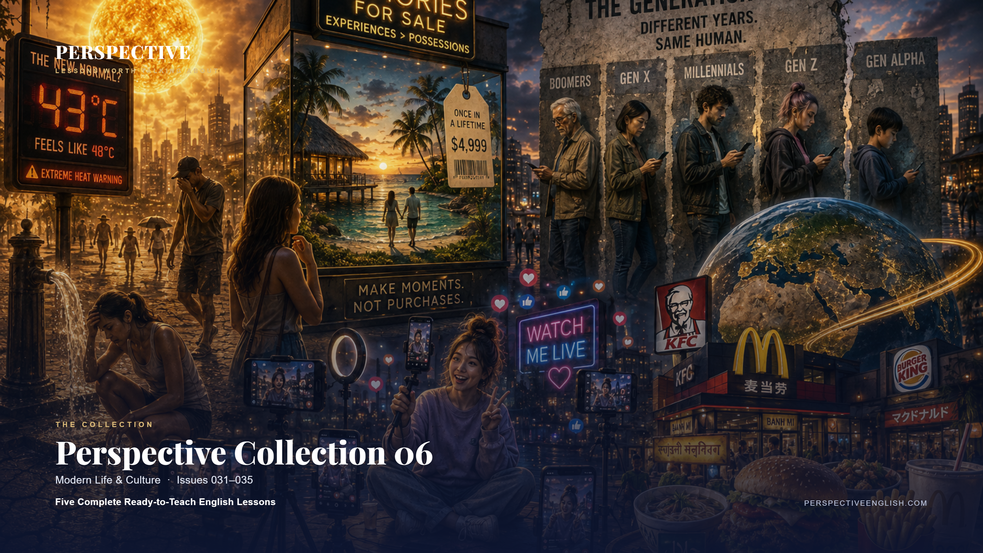 Perspective English Collection 06 ESL lesson bundle