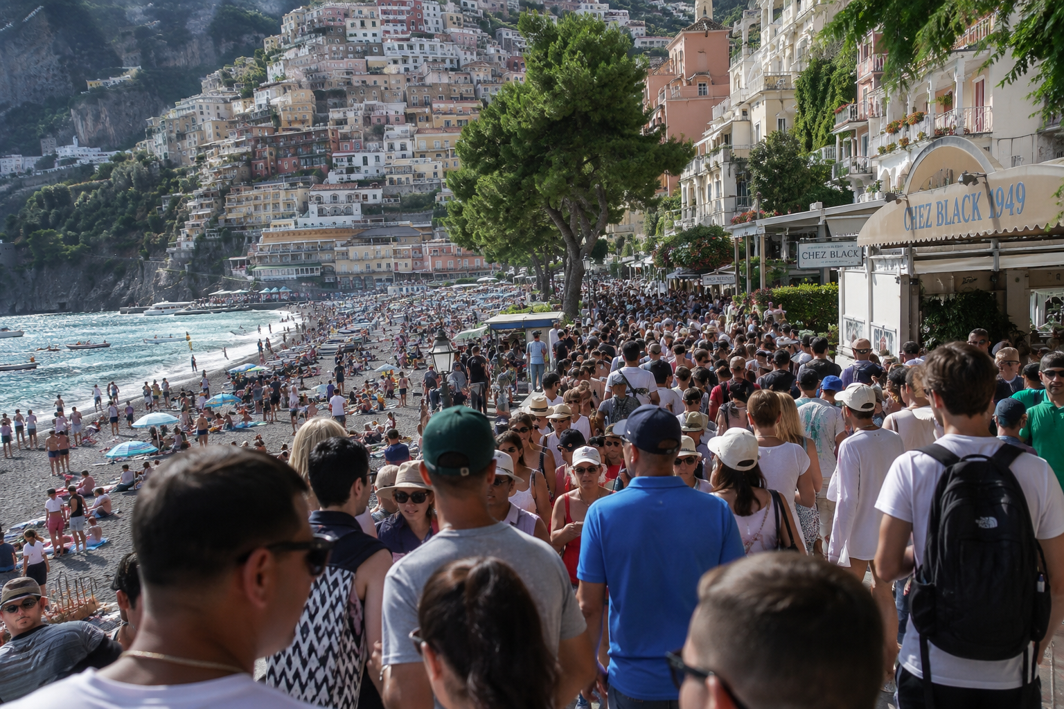 Overtourism in Positano